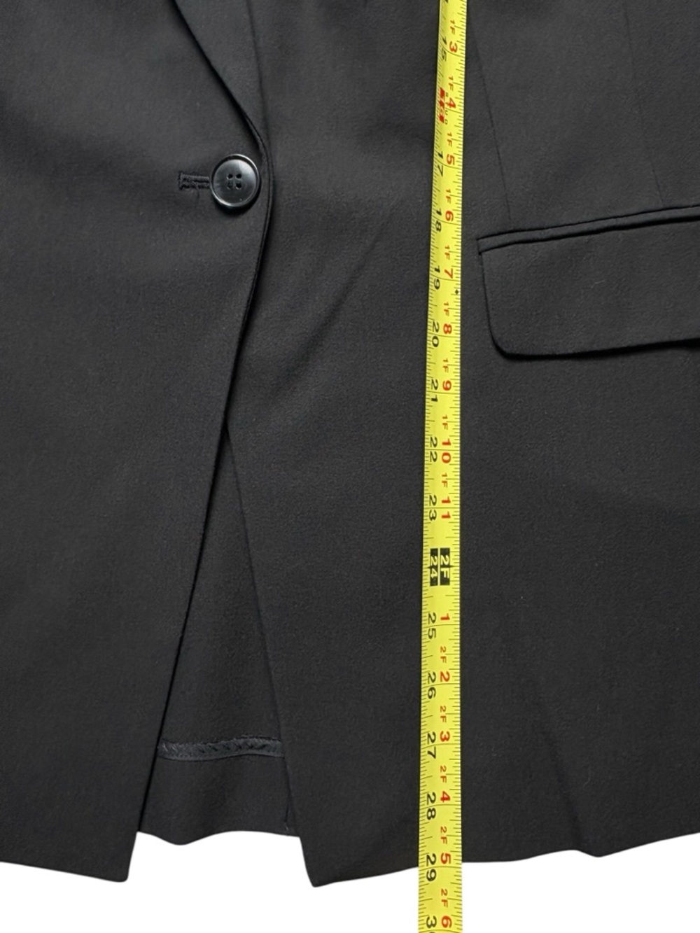 NWT Lane Bryant The Perfect Drape One-Button Blazer Black • Size 16 • $120 - Picture 9 of 13